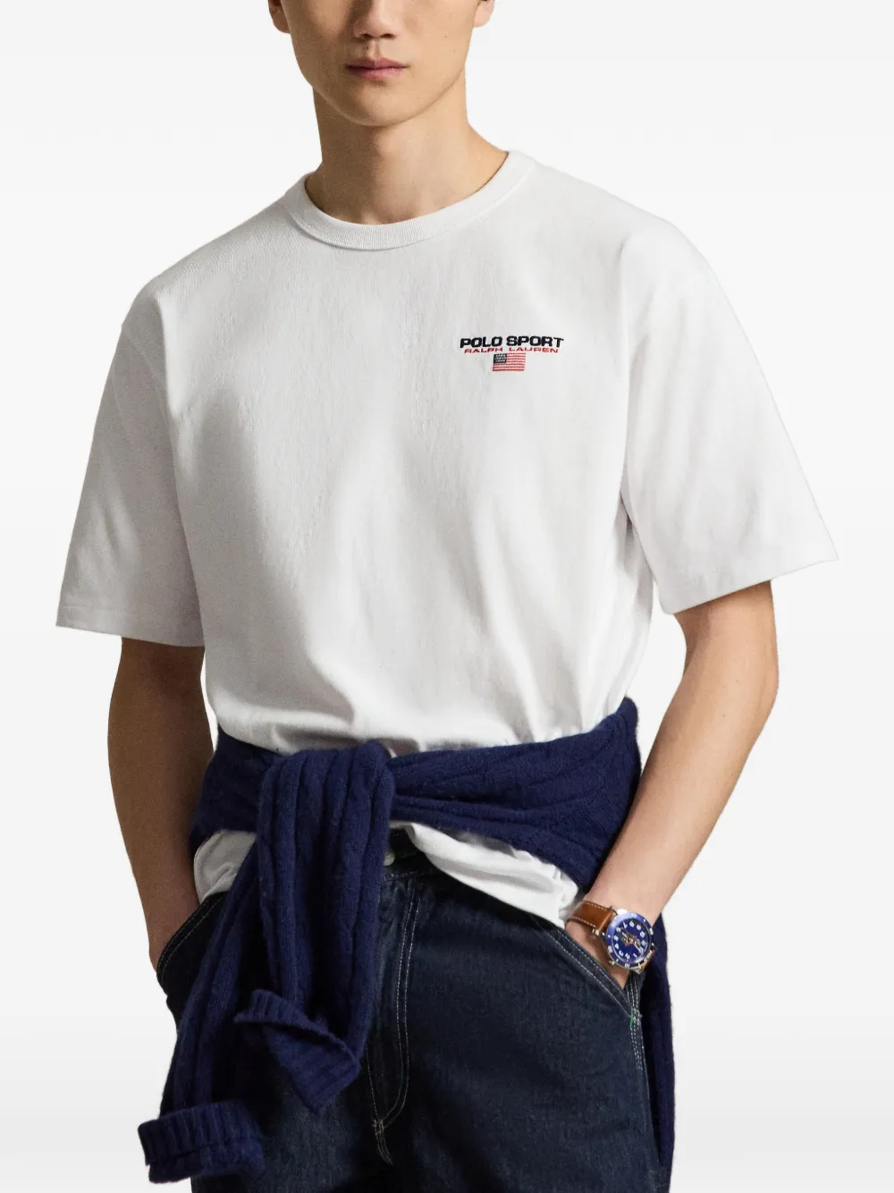 Polo Ralph Lauren T-shirt met logo Wit