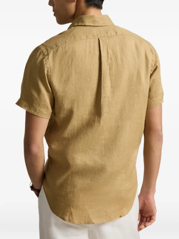Polo Ralph Lauren リネンシャツ | ニュートラル | FARFETCH JP