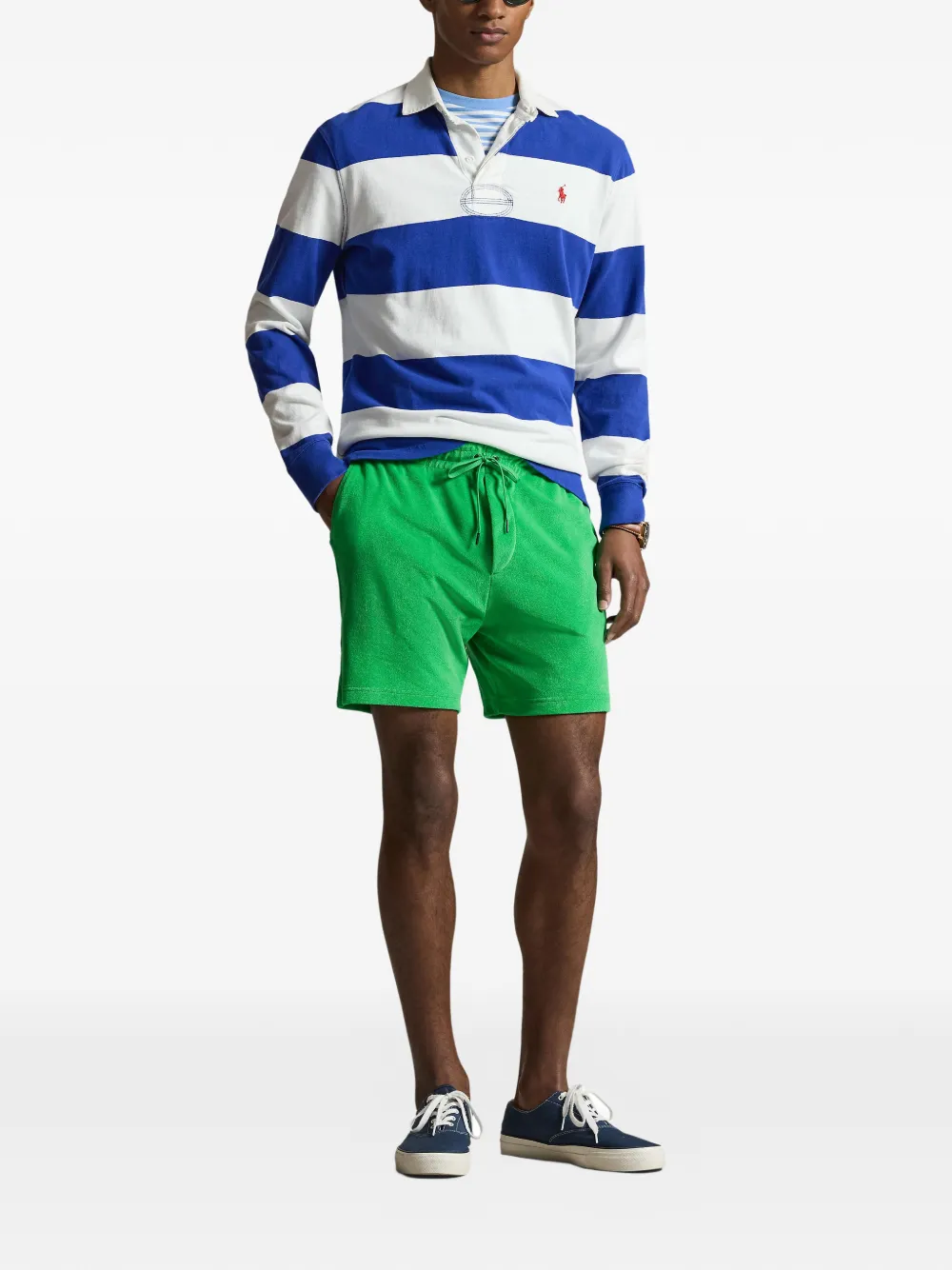 Polo Ralph Lauren Shorts met geborduurd logo Groen