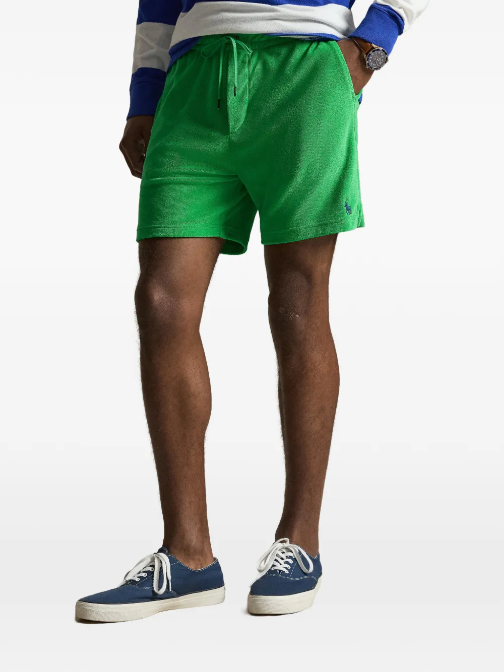 Polo Ralph Lauren Shorts met geborduurd logo Groen