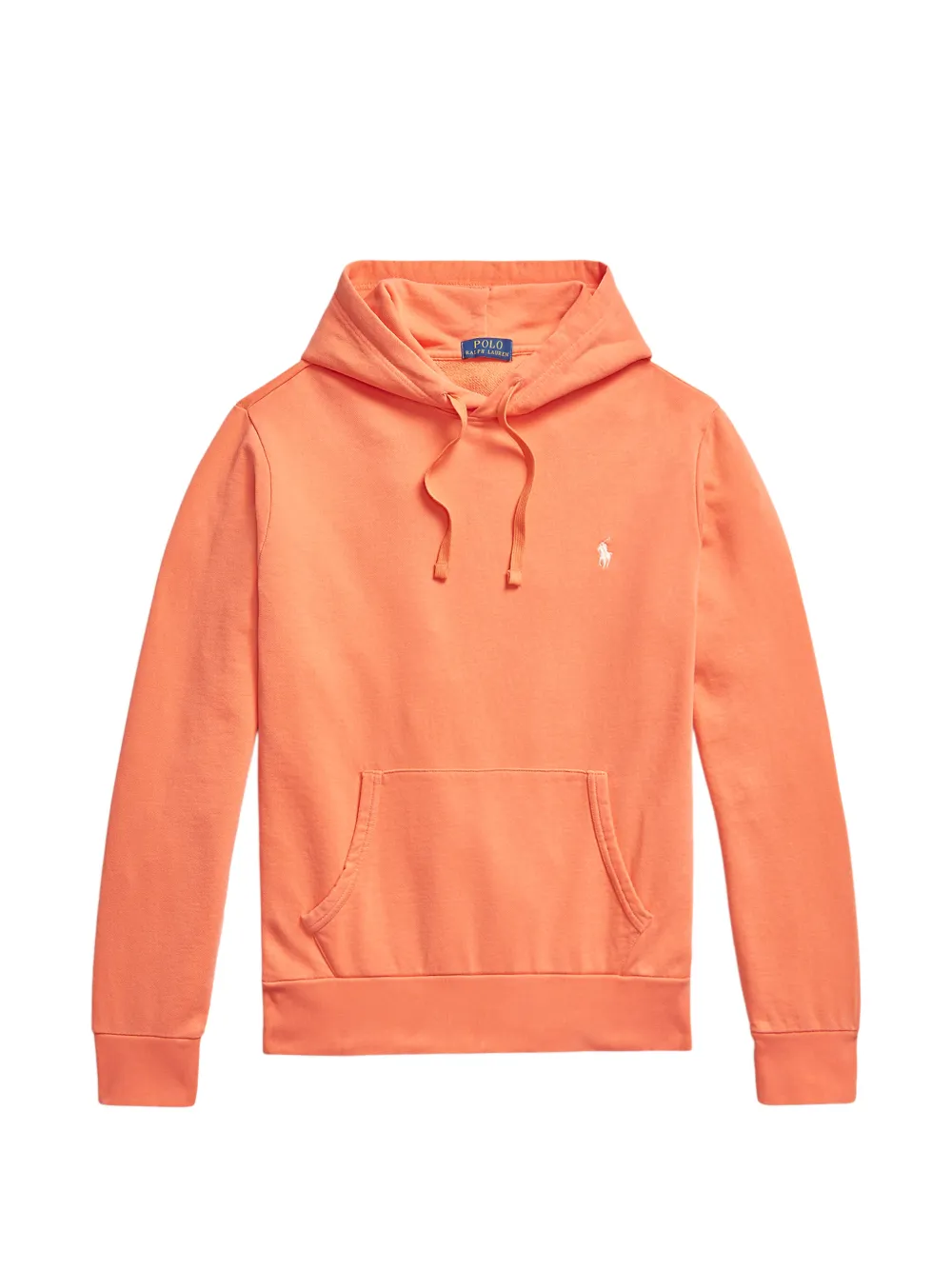 Polo Ralph Lauren logo-embroidered hoodie - Arancione