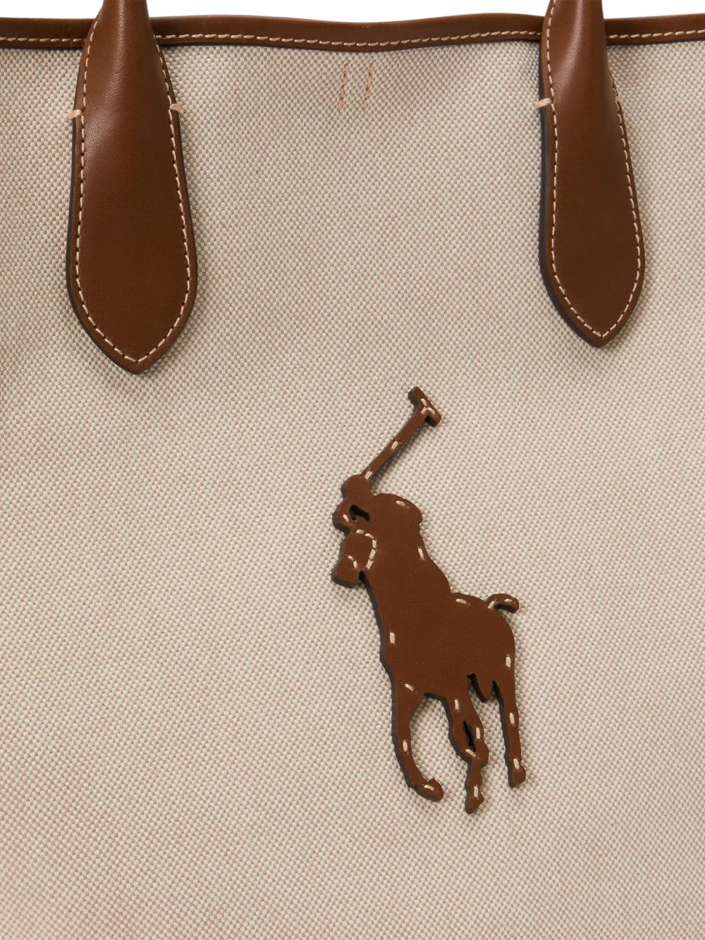 Polo Ralph Lauren Medium Bellport Tote Bag In Neutral