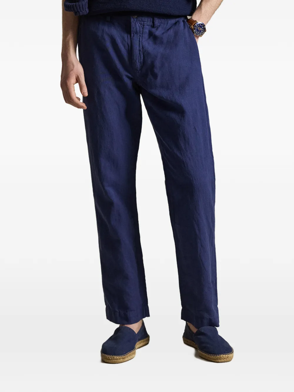 Polo Ralph Lauren Broek met geborduurd logo Blauw