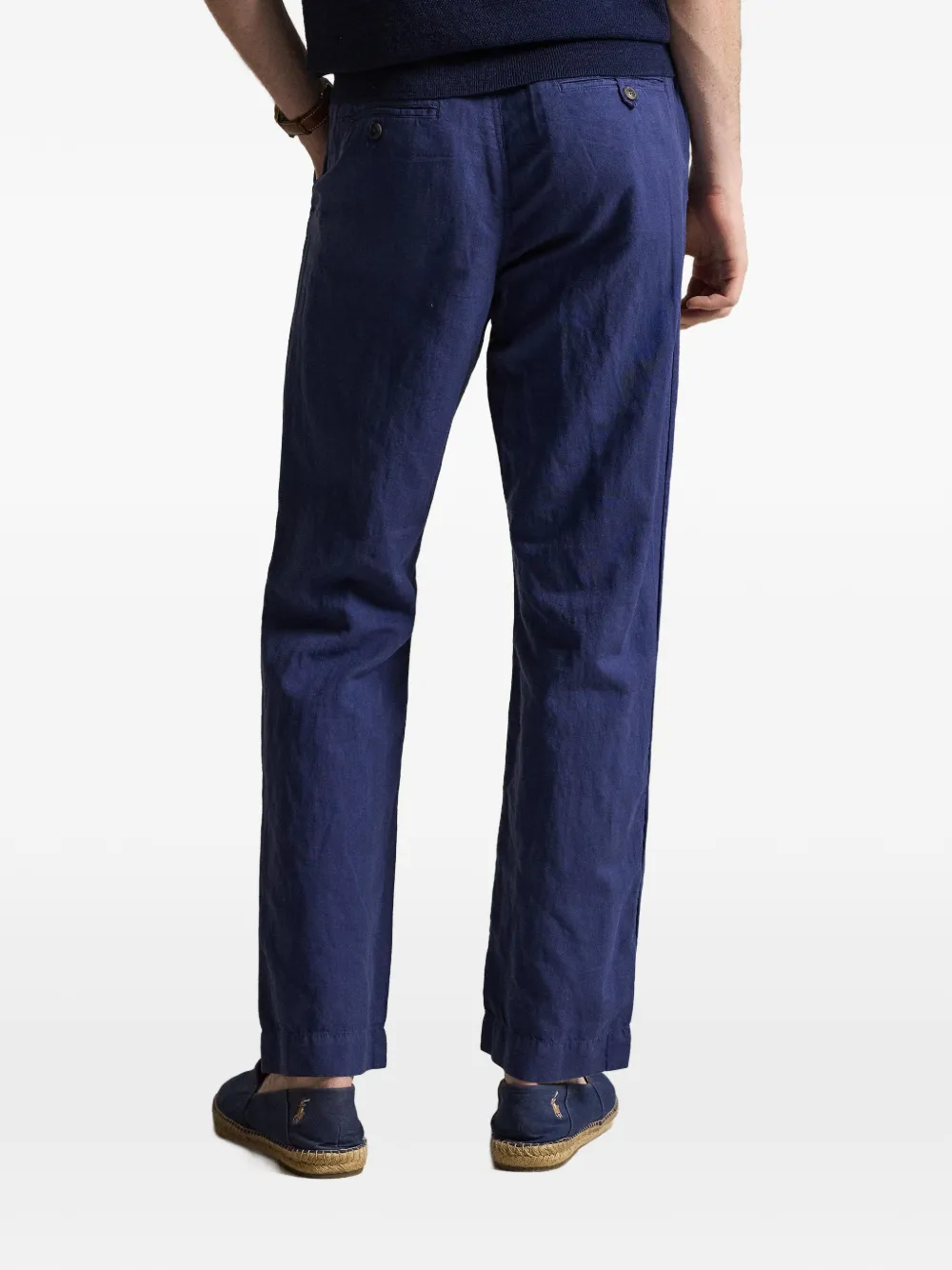Polo Ralph Lauren Broek met geborduurd logo Blauw