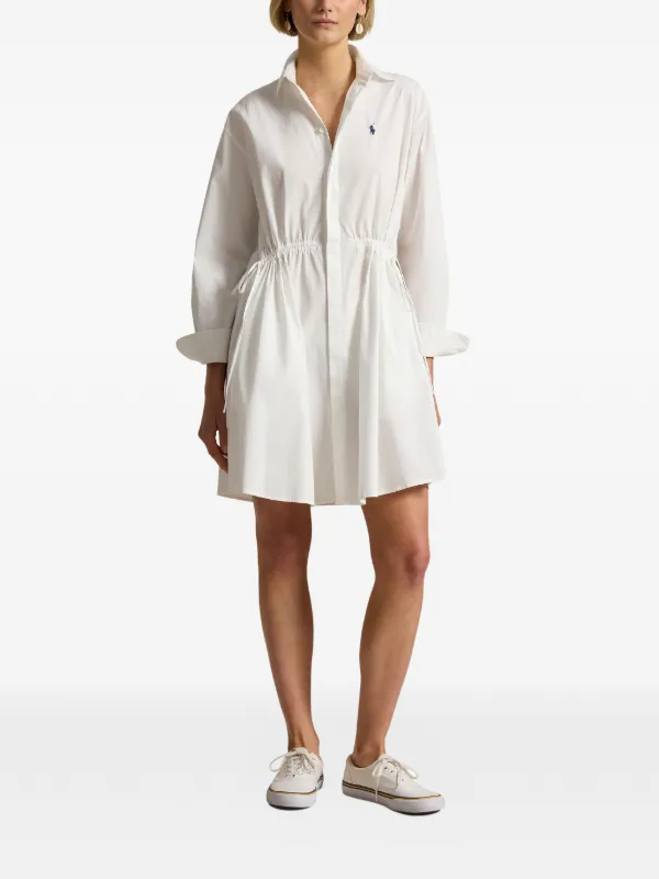 ralph lauren long sleeve day dress Lauren Ralph Lauren - Petite - Tie-Front Turtleneck Dress - Womens - Red