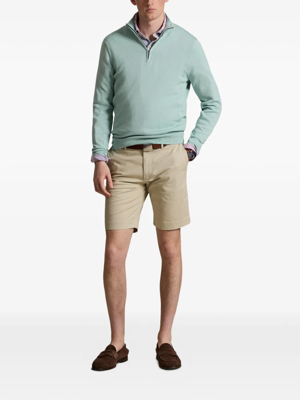 Polo Ralph Lauren Shorts met logopatch Beige