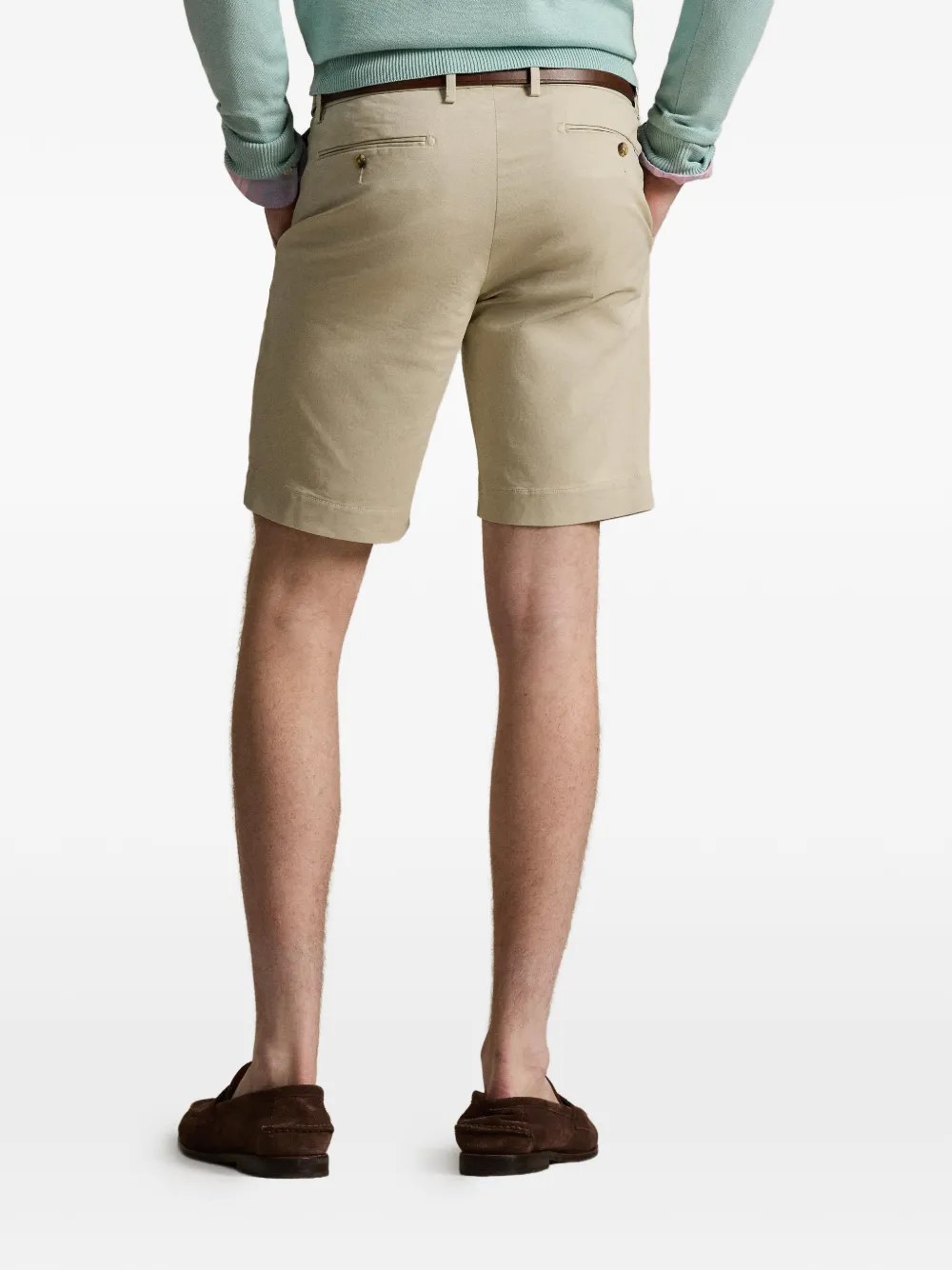 Polo Ralph Lauren Shorts met logopatch Beige
