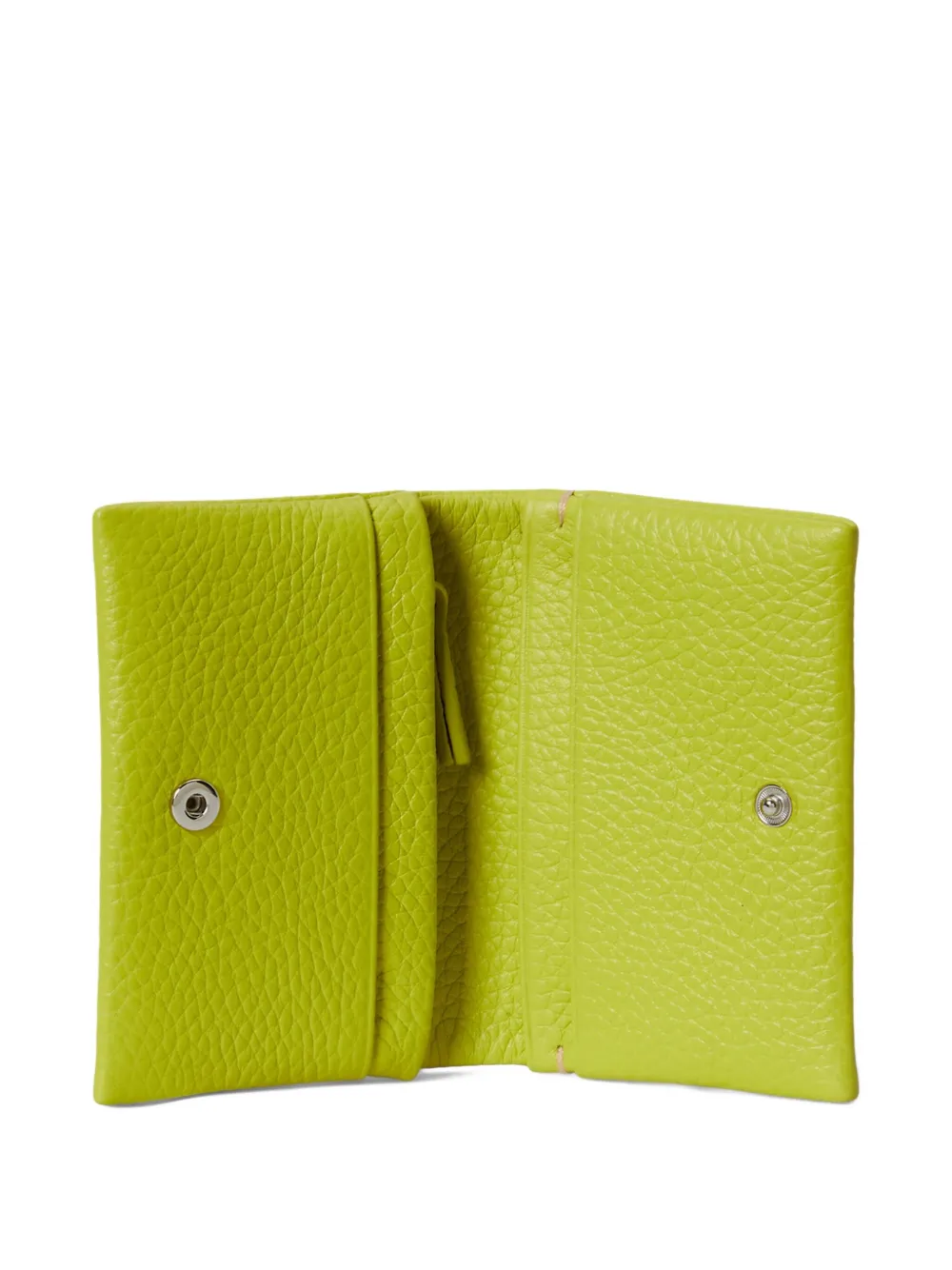 Polo Ralph Lauren pony logo leather card case - Verde