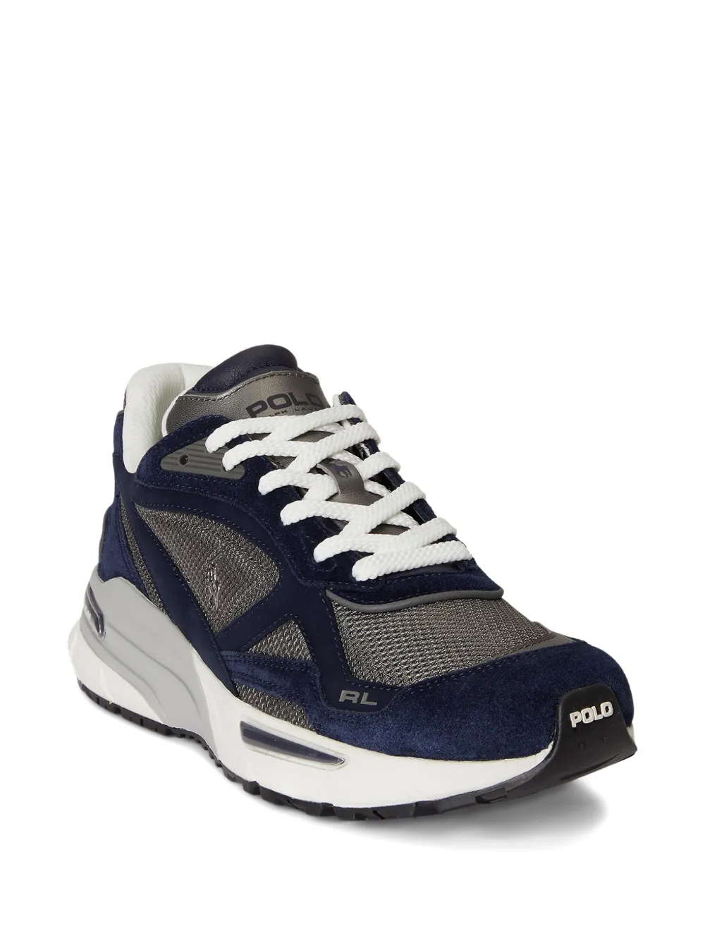Polo Ralph Lauren Trackstr 275 sneakers met vlakken Blauw
