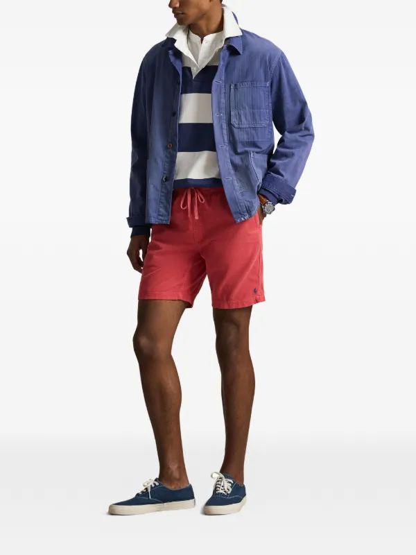 Polo Ralph Lauren ドローストリング ショートパンツ | レッド