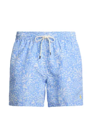 POLO SPORT 魚柄 swim short Polo Ralph Lauren Striped Swim Shorts | Blue | FARFETCH