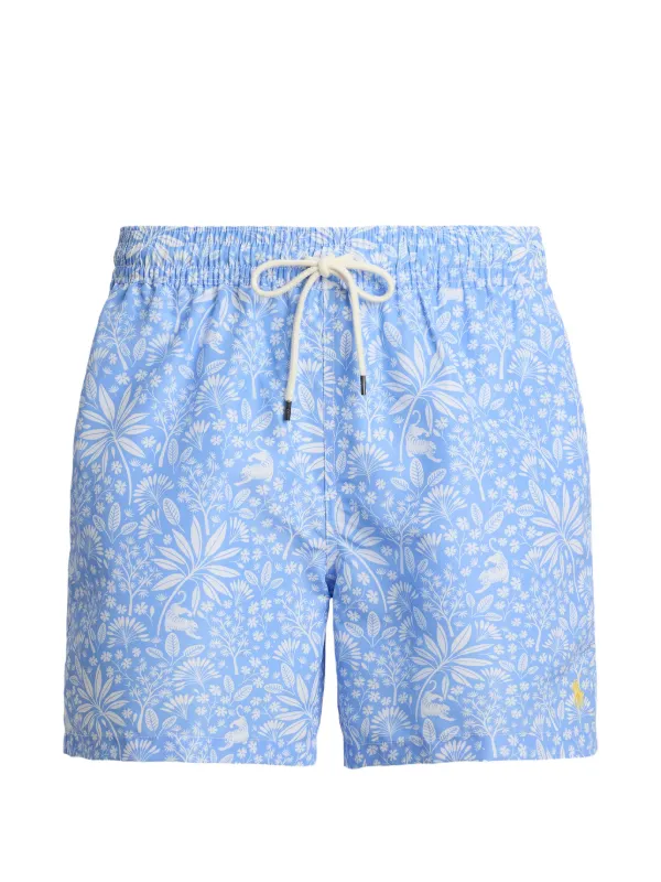 Polo Ralph Lauren フローラル トランクス水着 | ブルー | FARFETCH JP