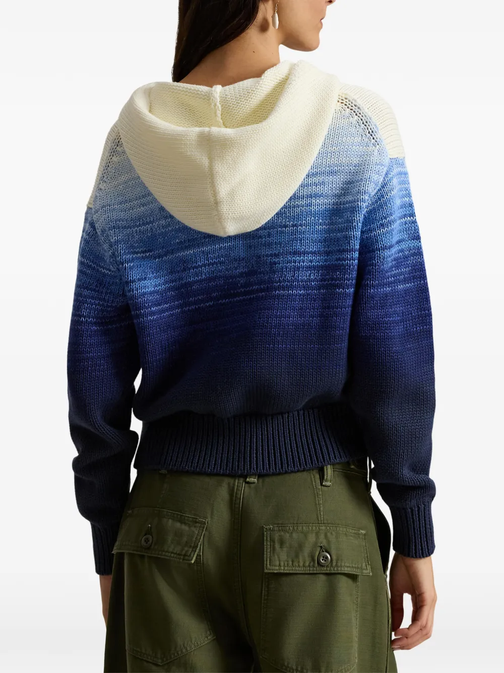 Polo Ralph Lauren Hoodie met vlagpatroon Blauw