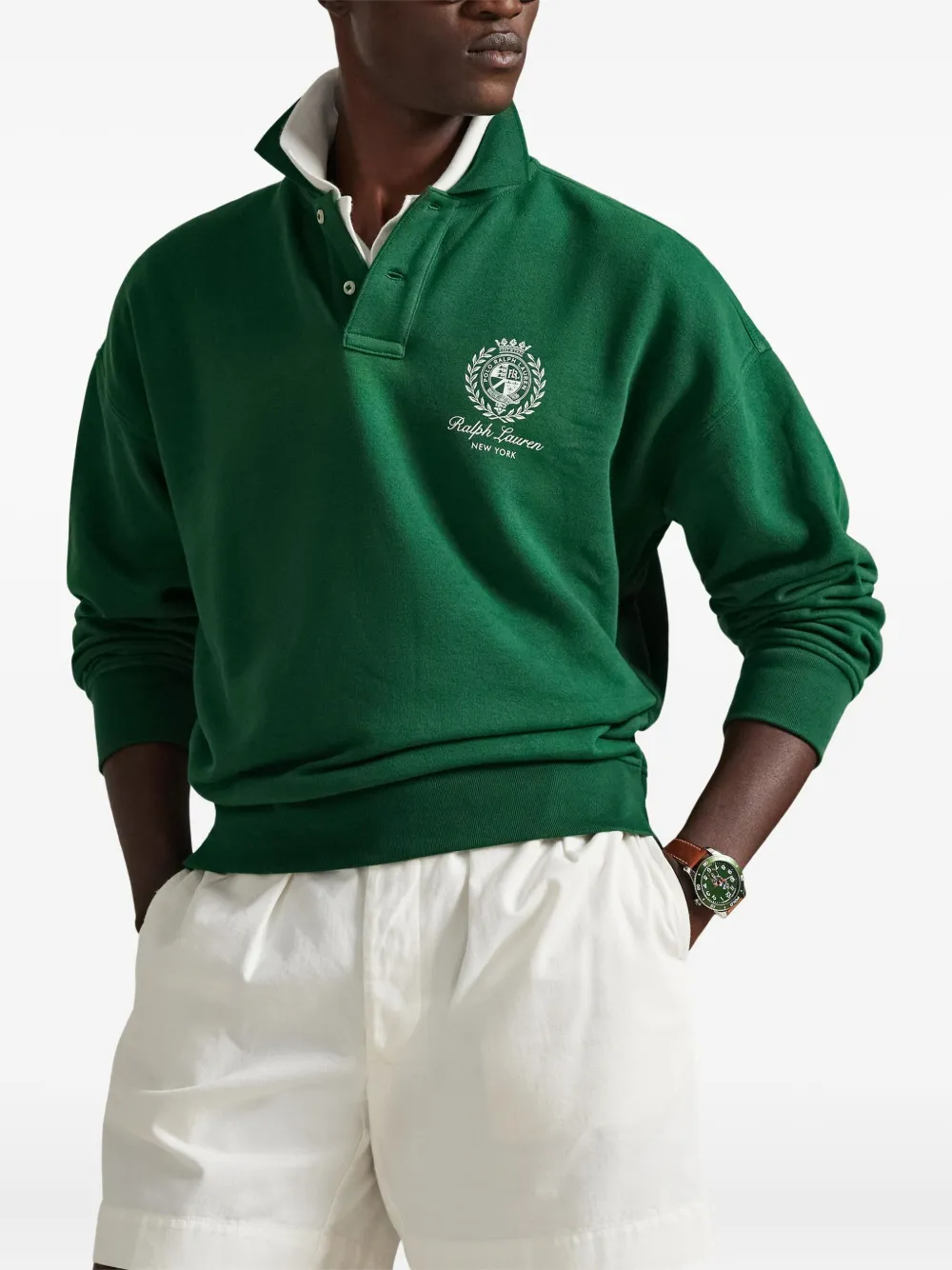 Polo Ralph Lauren Sweater met borduurwerk Groen