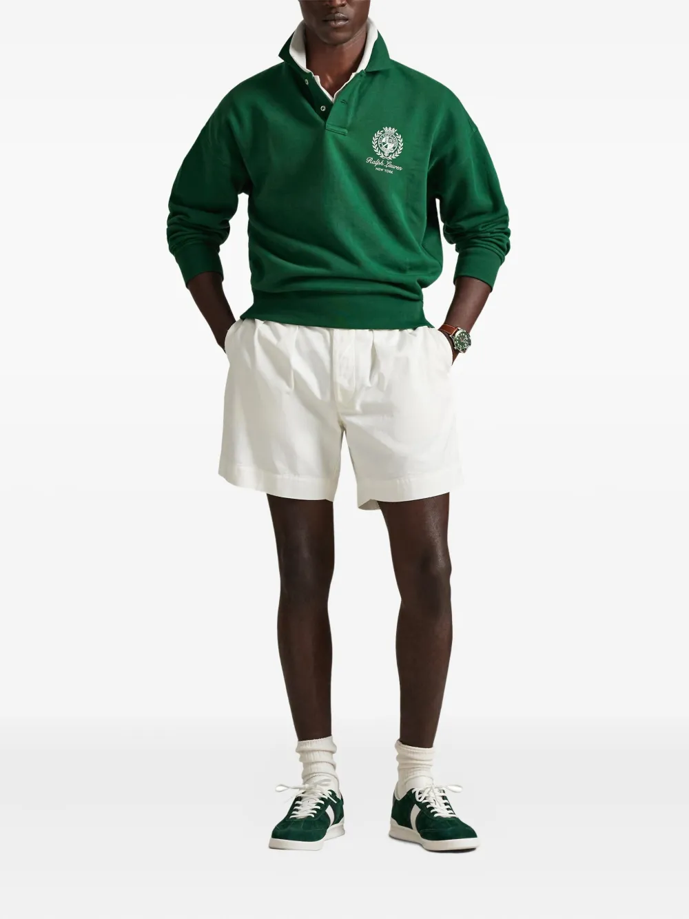 Polo Ralph Lauren Sweater met borduurwerk Groen