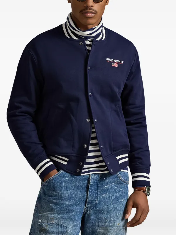Polo Ralph Lauren Polo Sport Fleece Baseball Jacket | Blue