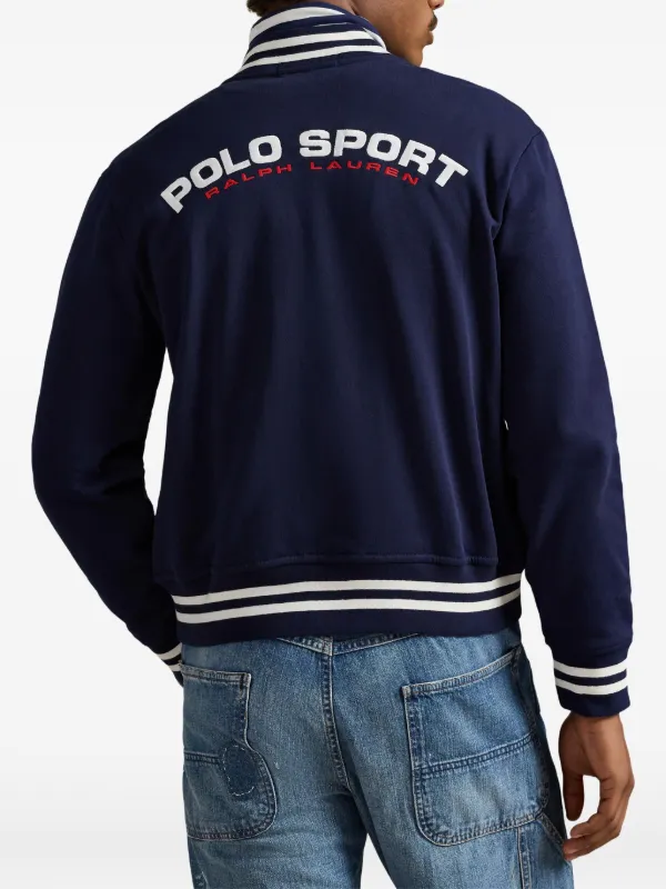 Polo Ralph Lauren Polo Sport Fleece Baseball Jacket | Blue