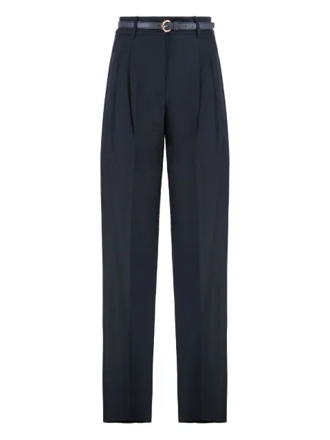 Max Mara pleated belt trousers