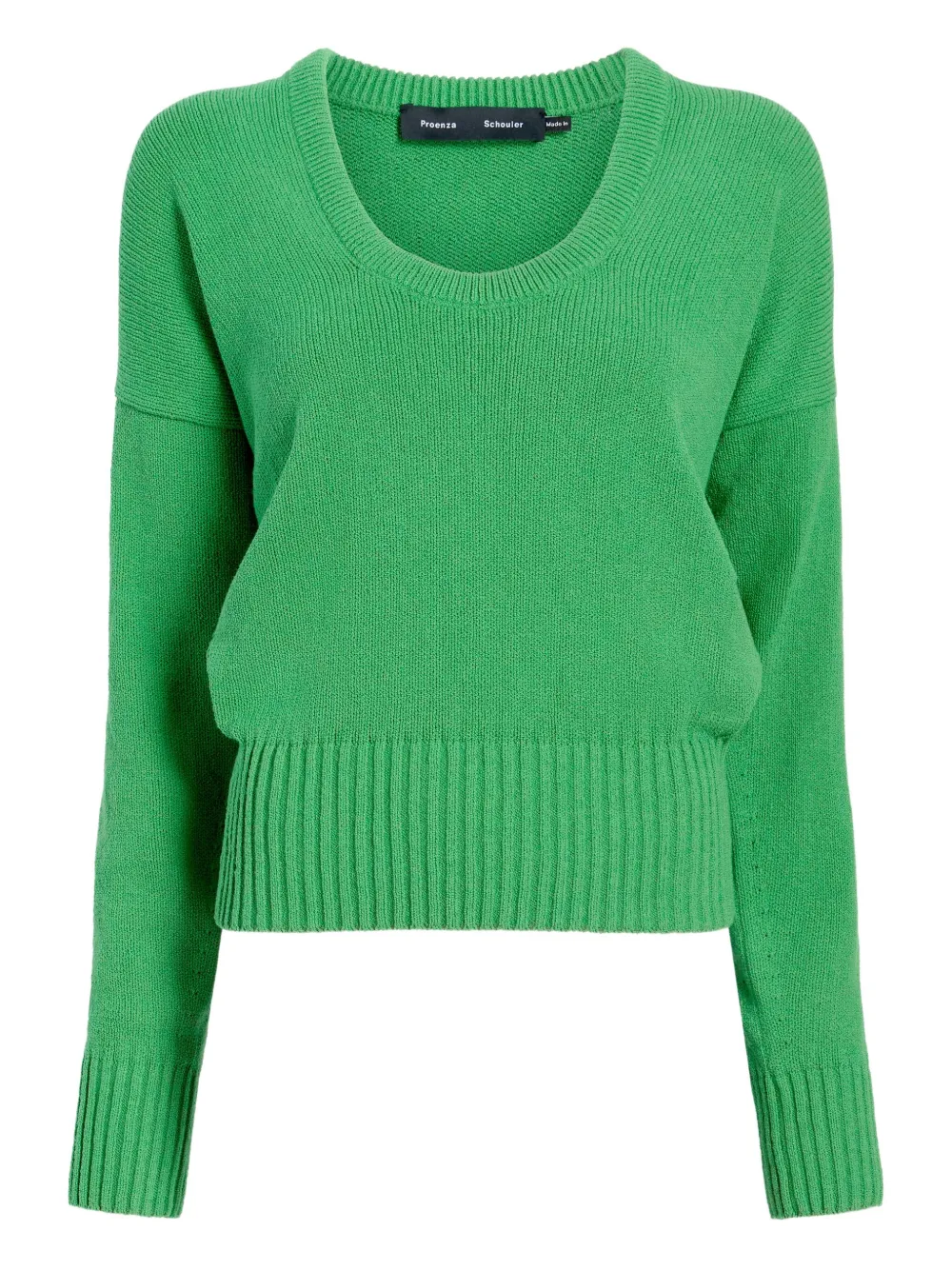 Proenza Schouler Niccola scoop-neck sweater - グリーン