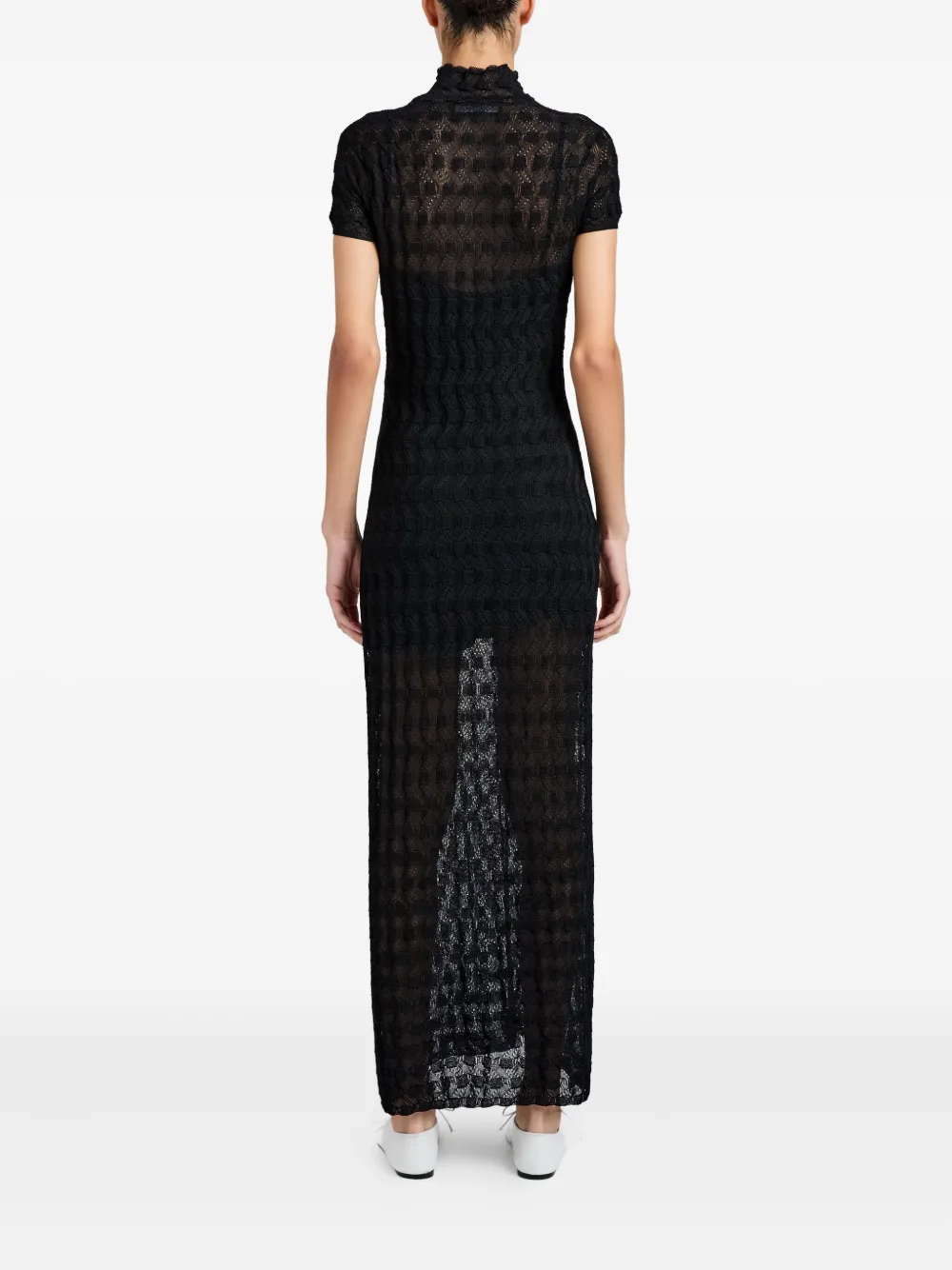 Zein Textured Midi Dress