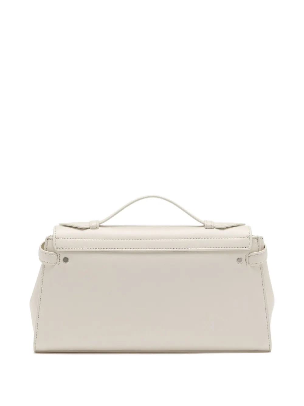 Proenza Schouler Tate Leather Clutch Bag In Neutral