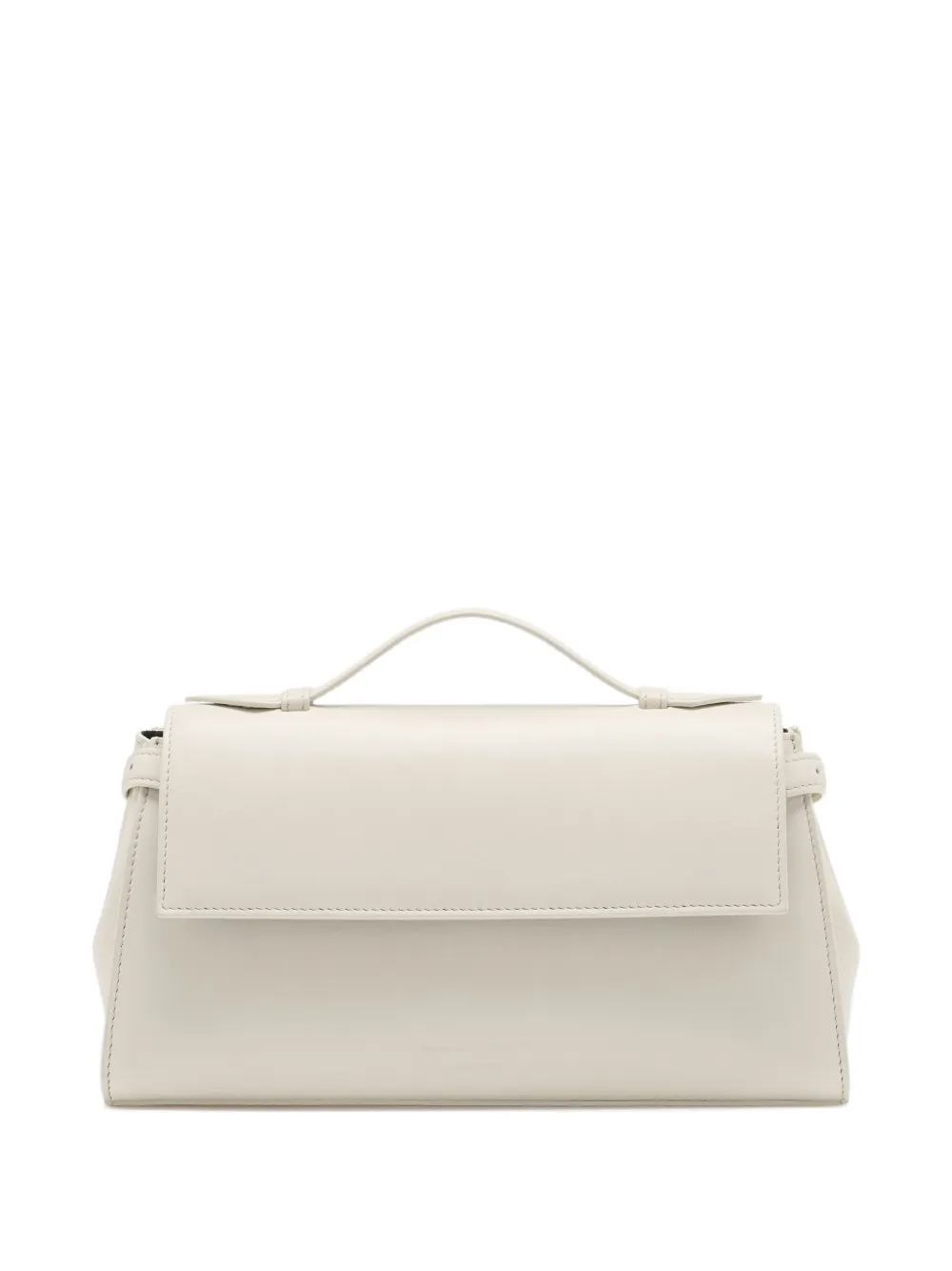 Proenza Schouler Tate Leather Clutch Bag In Neutral
