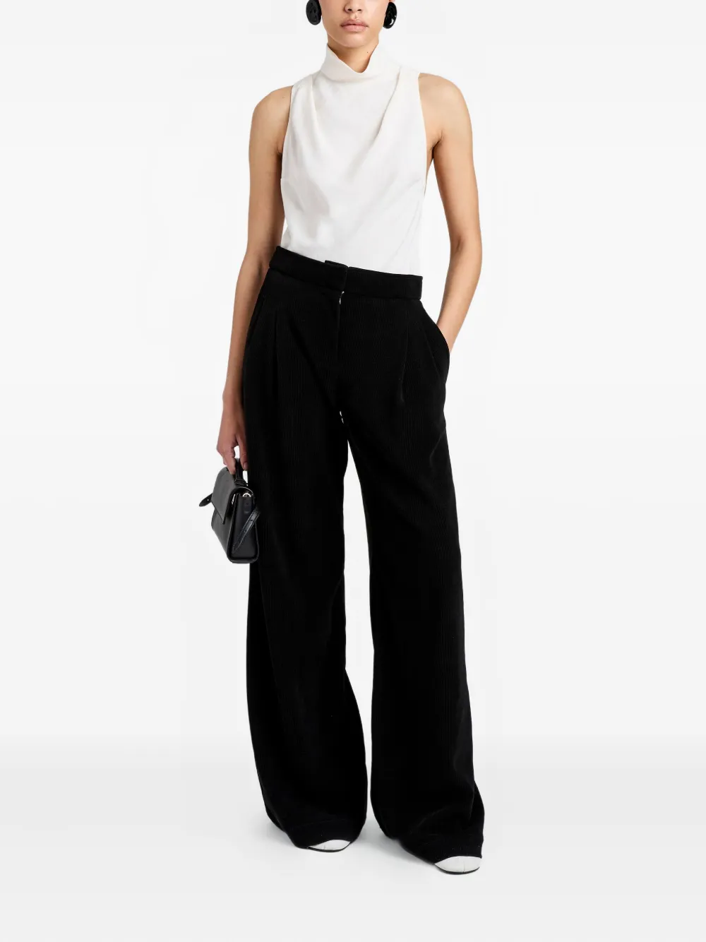 Proenza Schouler White Label Taryn jacquard twisted top | Vests & Tank Tops | Image 2