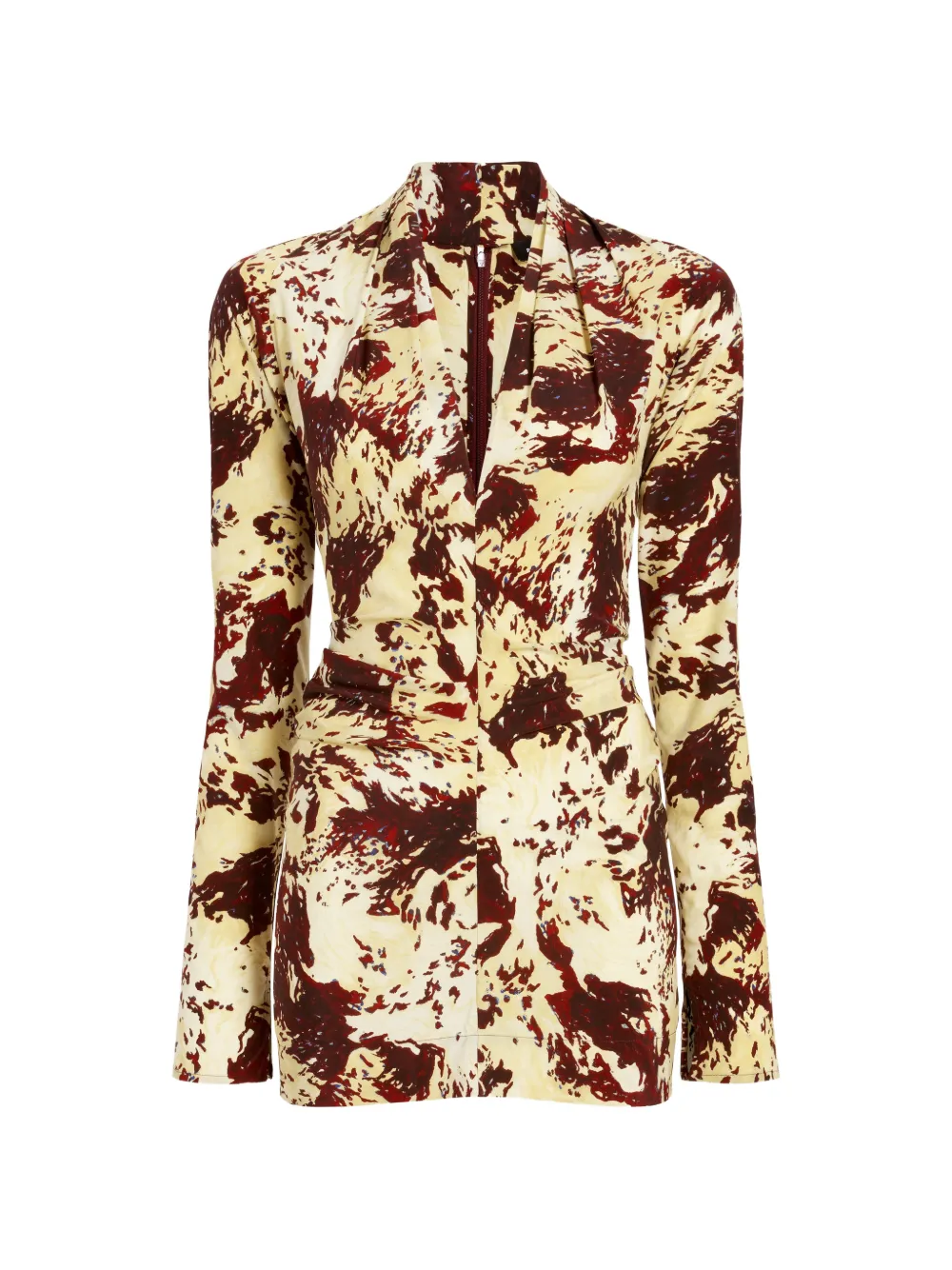 Proenza Schouler Adela blouse met print Geel