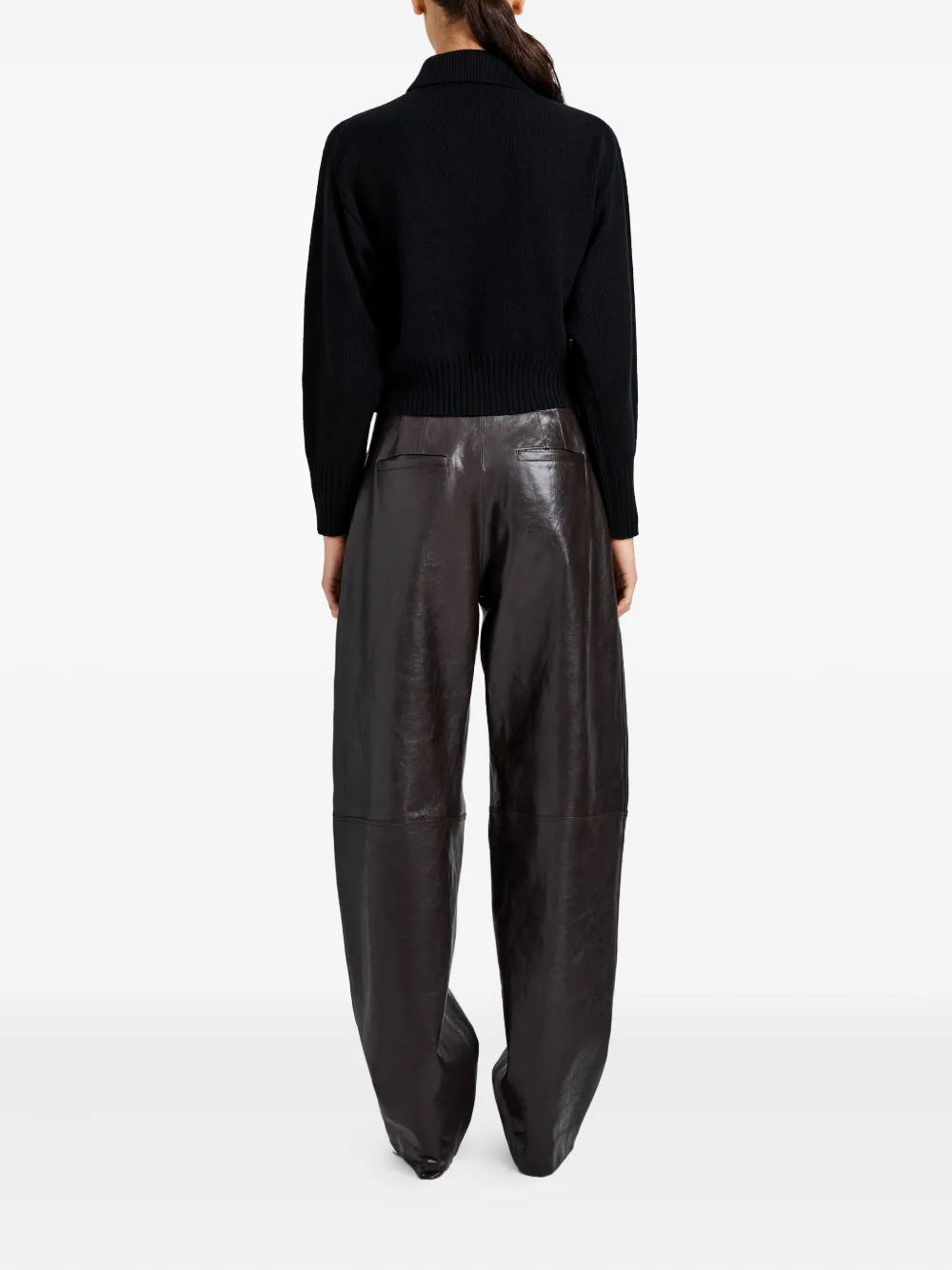 Proenza Schouler Rocio vest met knopen Zwart