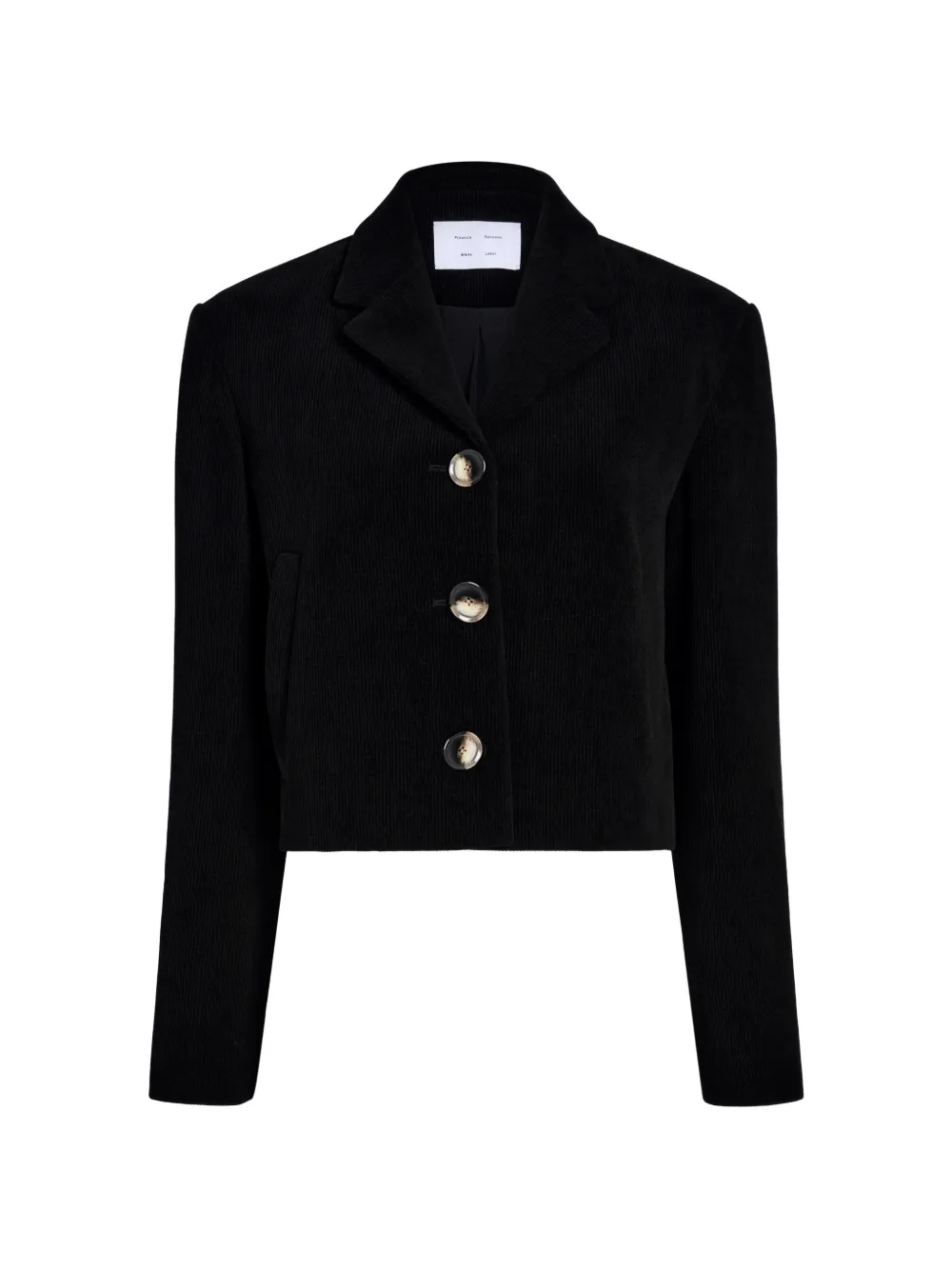 Proenza Schouler White Label Nima corduroy jacket - Nero