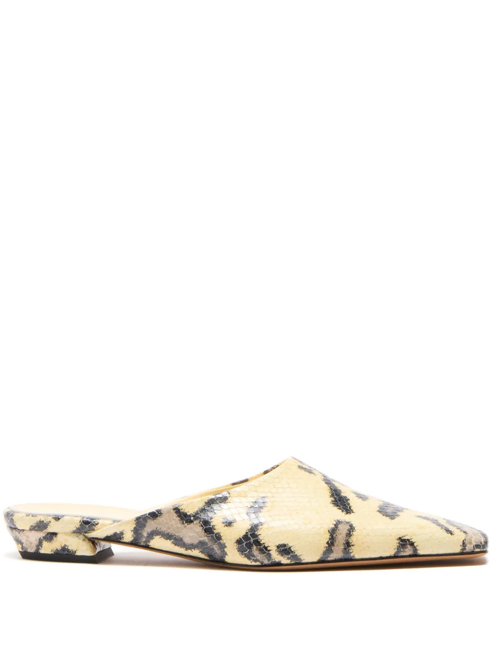 Proenza Schouler Sandali slides Trap goffrati - Toni neutri