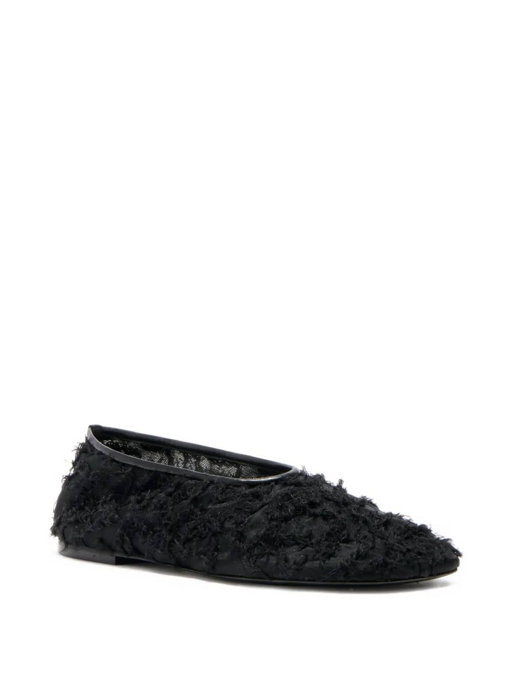 Proenza Schouler Glove ballerina's met kant - Zwart