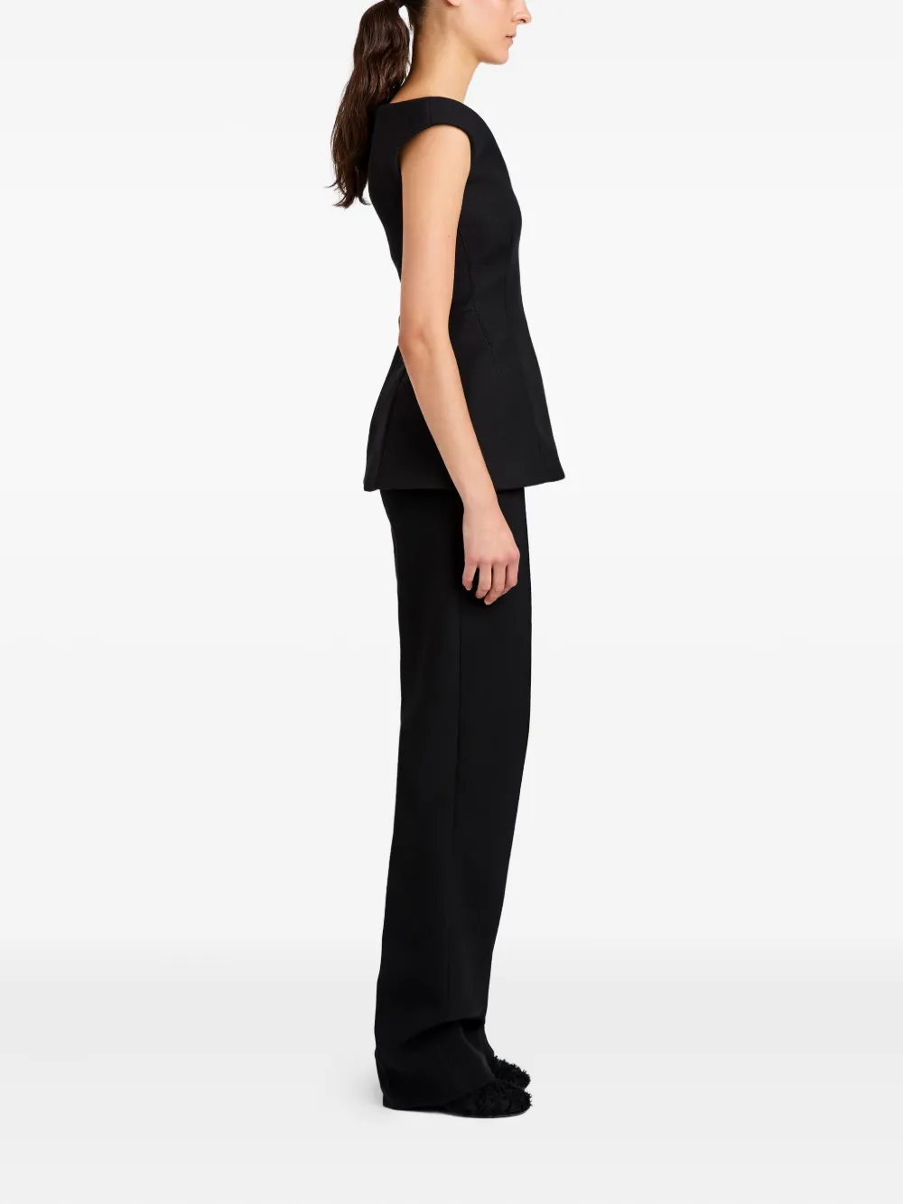 Proenza Schouler Zee broek Zwart