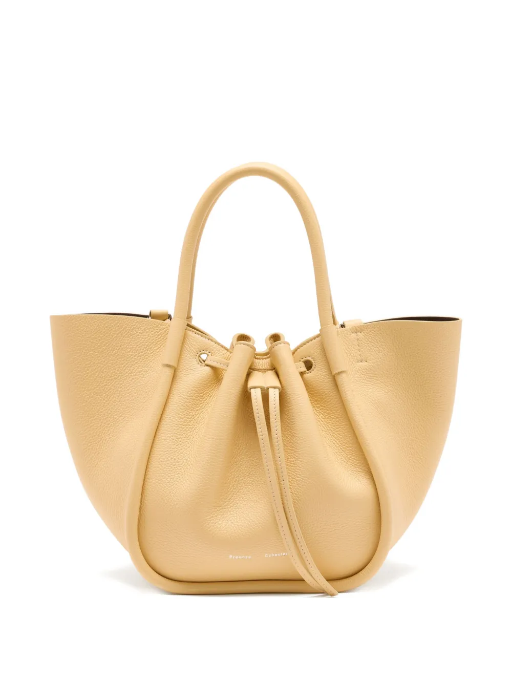 Proenza Schouler Small Ruched Tote Bag In Neutral