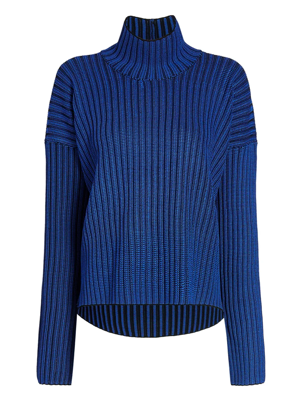 Proenza Schouler White Label Elysia ladder stripe sweater - ブルー
