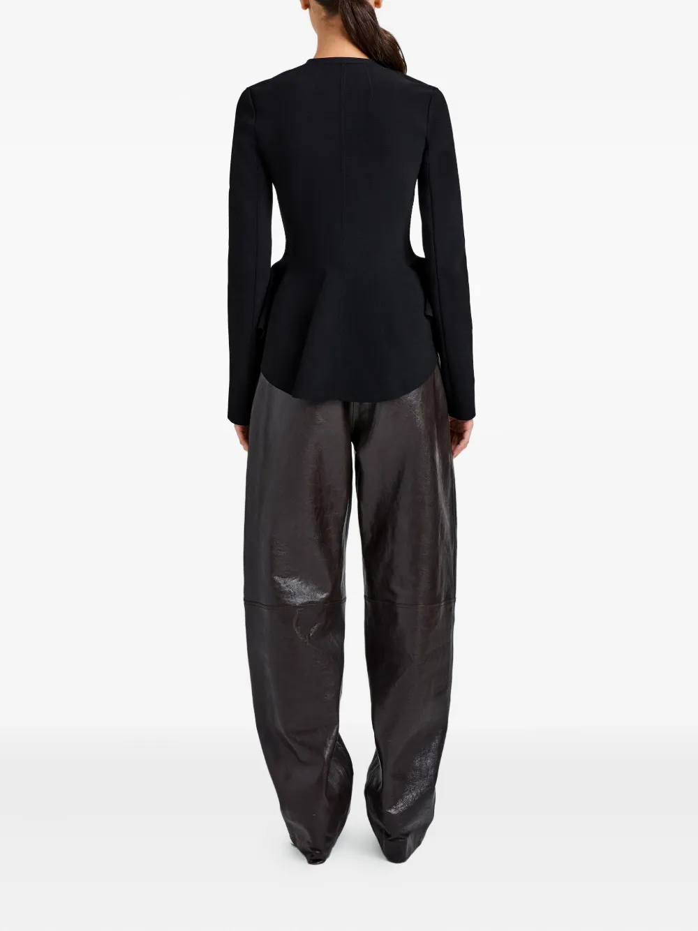 Proenza Schouler Dasha jack met knopen Zwart