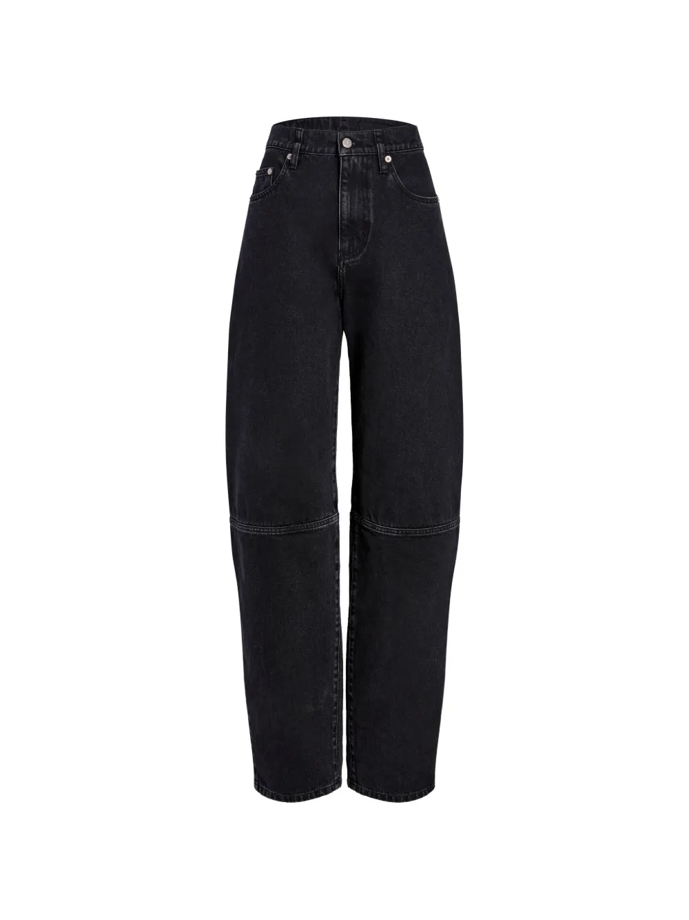 Proenza Schouler Fontana jeans met riemlussen Zwart
