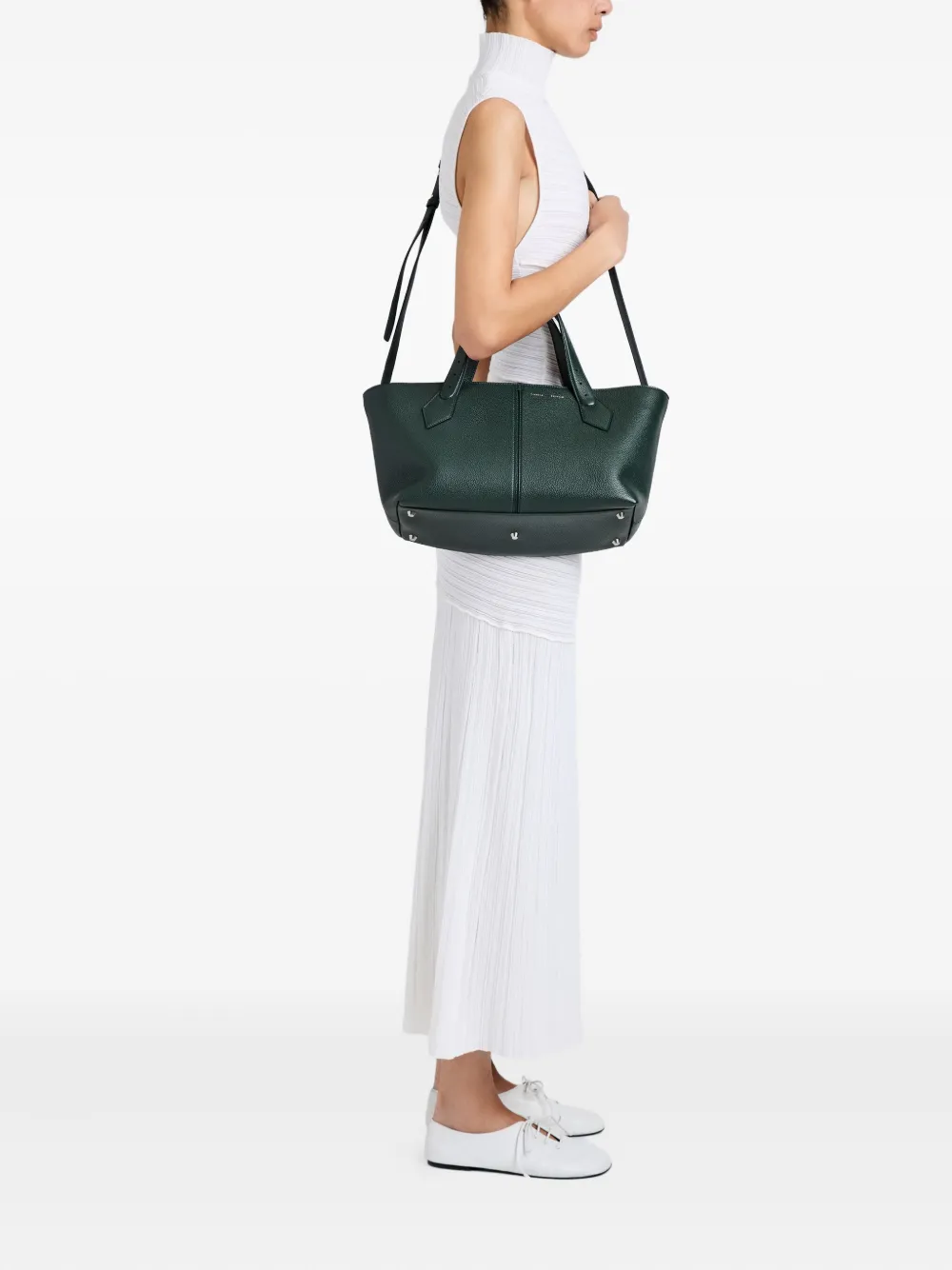Proenza Schouler East West Chelsea tote bag - Groen