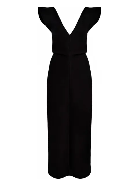 Proenza Schouler Mariam V-neck midi dress