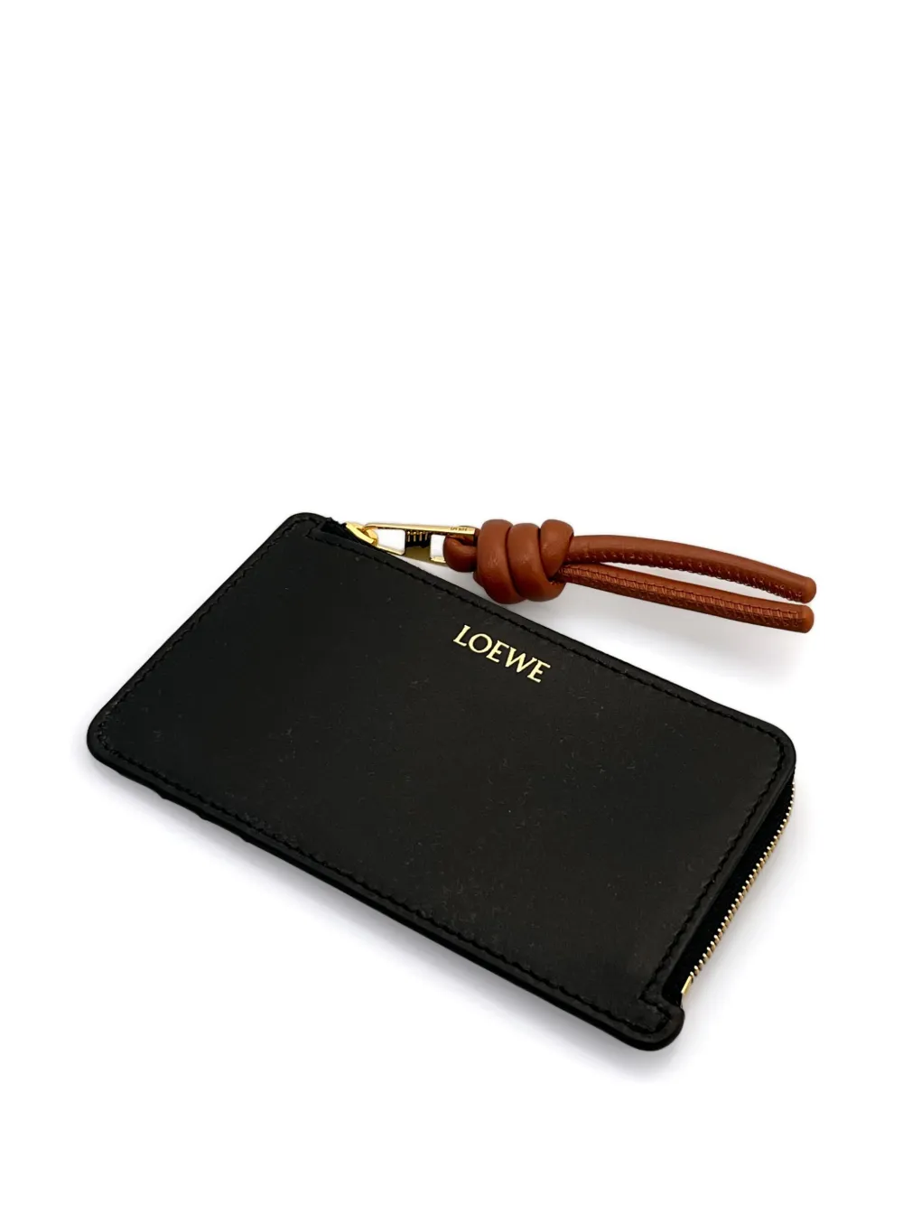 LOEWE Portacarte Knot Coin - Nero