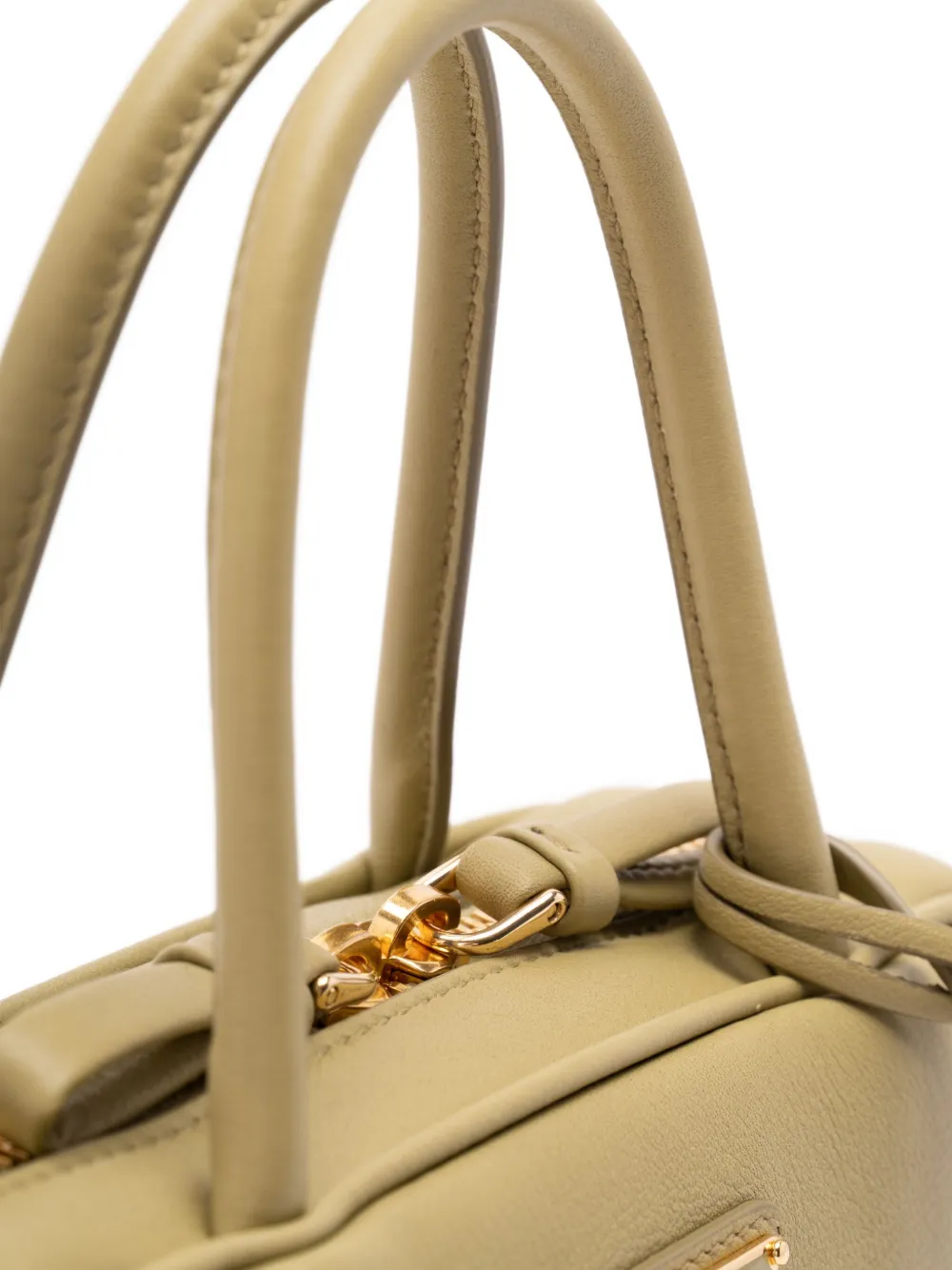 Prada Leren shopper Beige