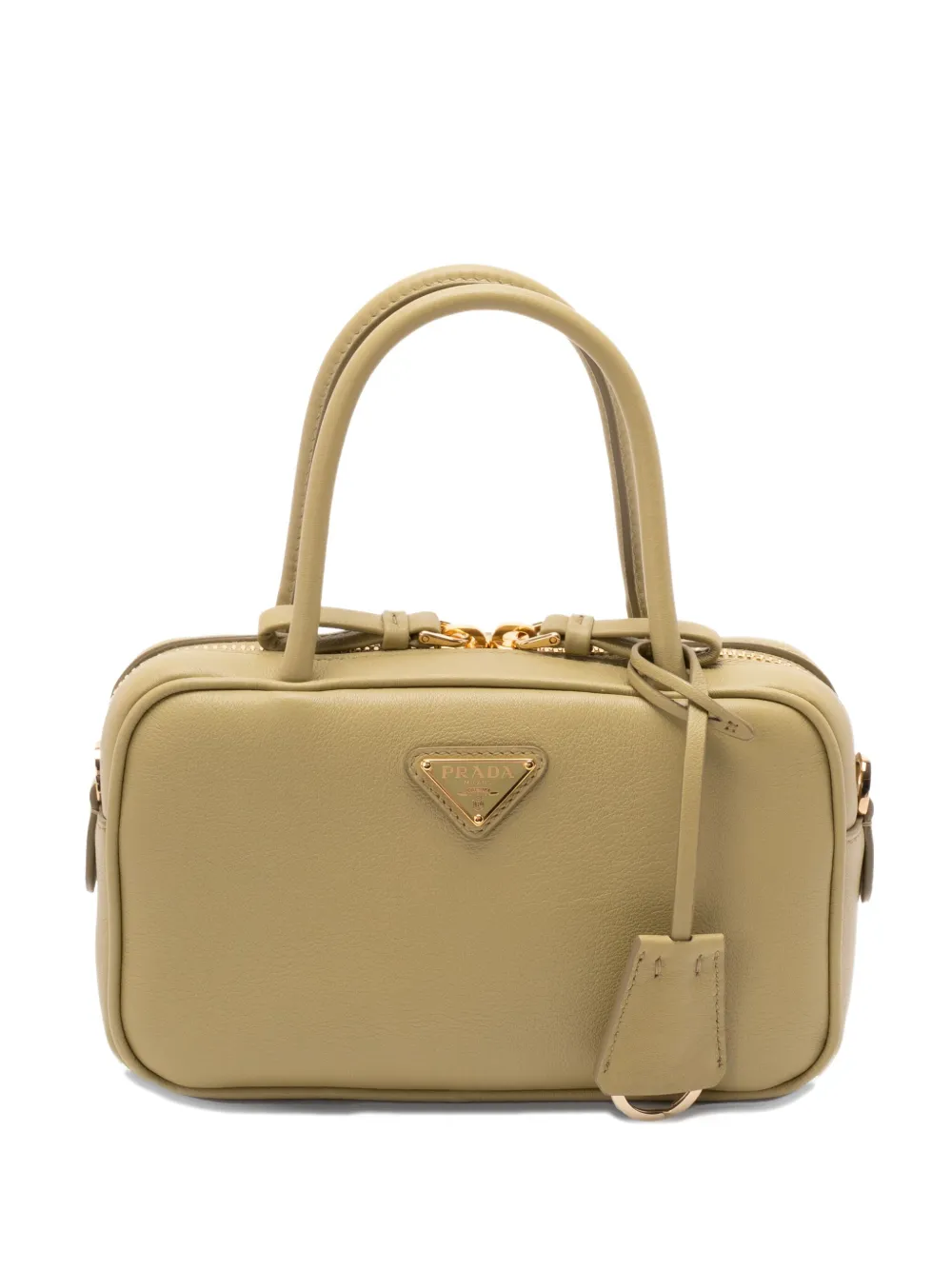 Prada Leren shopper Beige