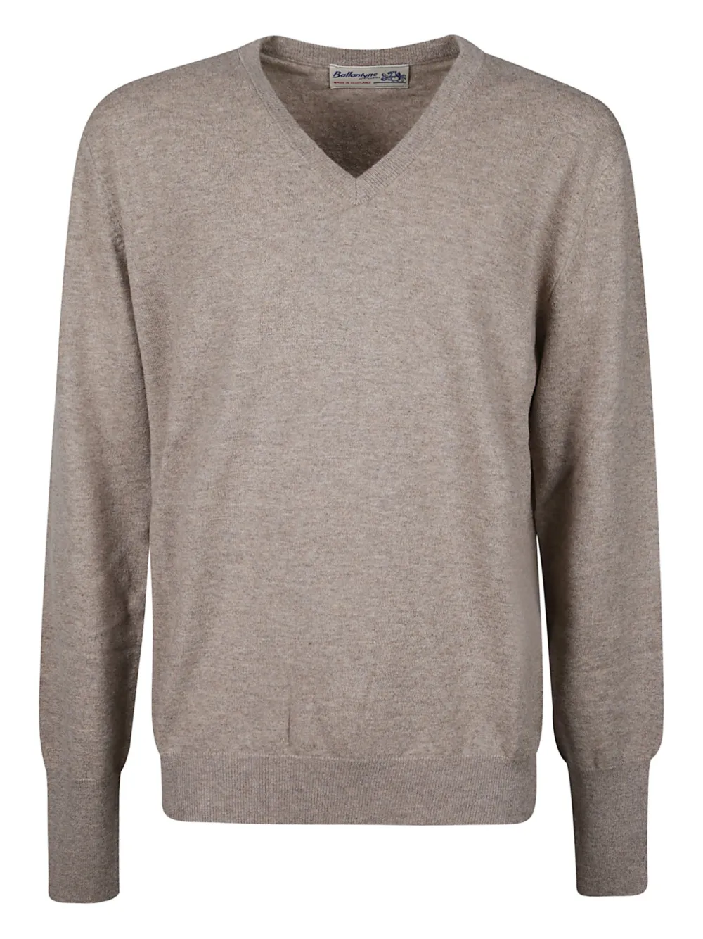 Ballantyne V-neck sweater - Nude