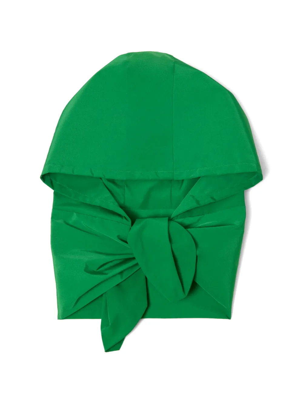 Maje tie-front hood - Verde