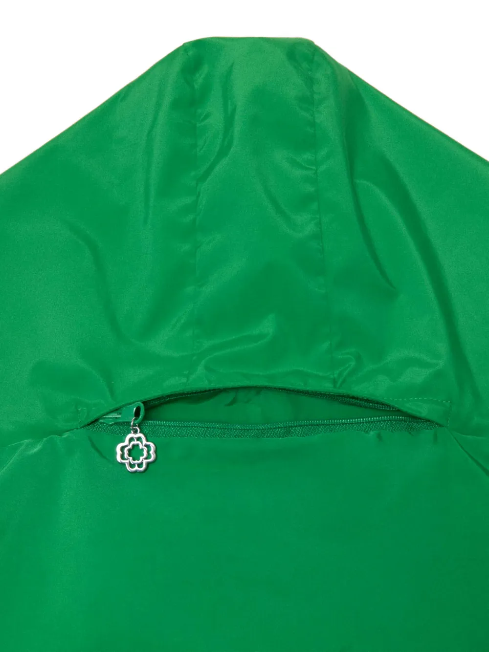 Maje Waterdichte capuchon met strik Groen