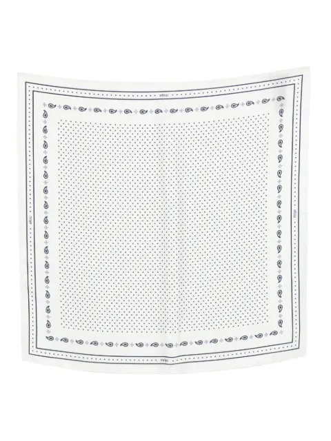 Maje mascada de seda con estampado de lunares