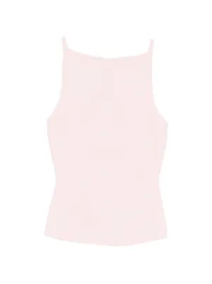 Maje high straight-neck top