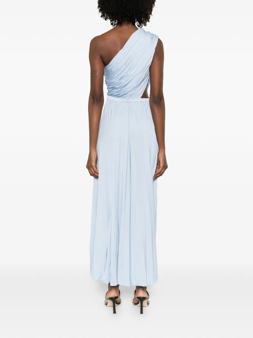 Maje Asymmetrische jurk Blauw