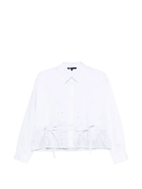 Maje рубашка с завязками