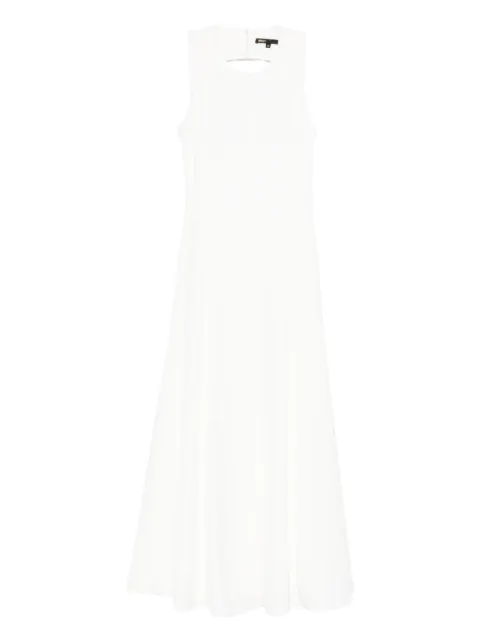 Maje vestido midi con espalda abierta